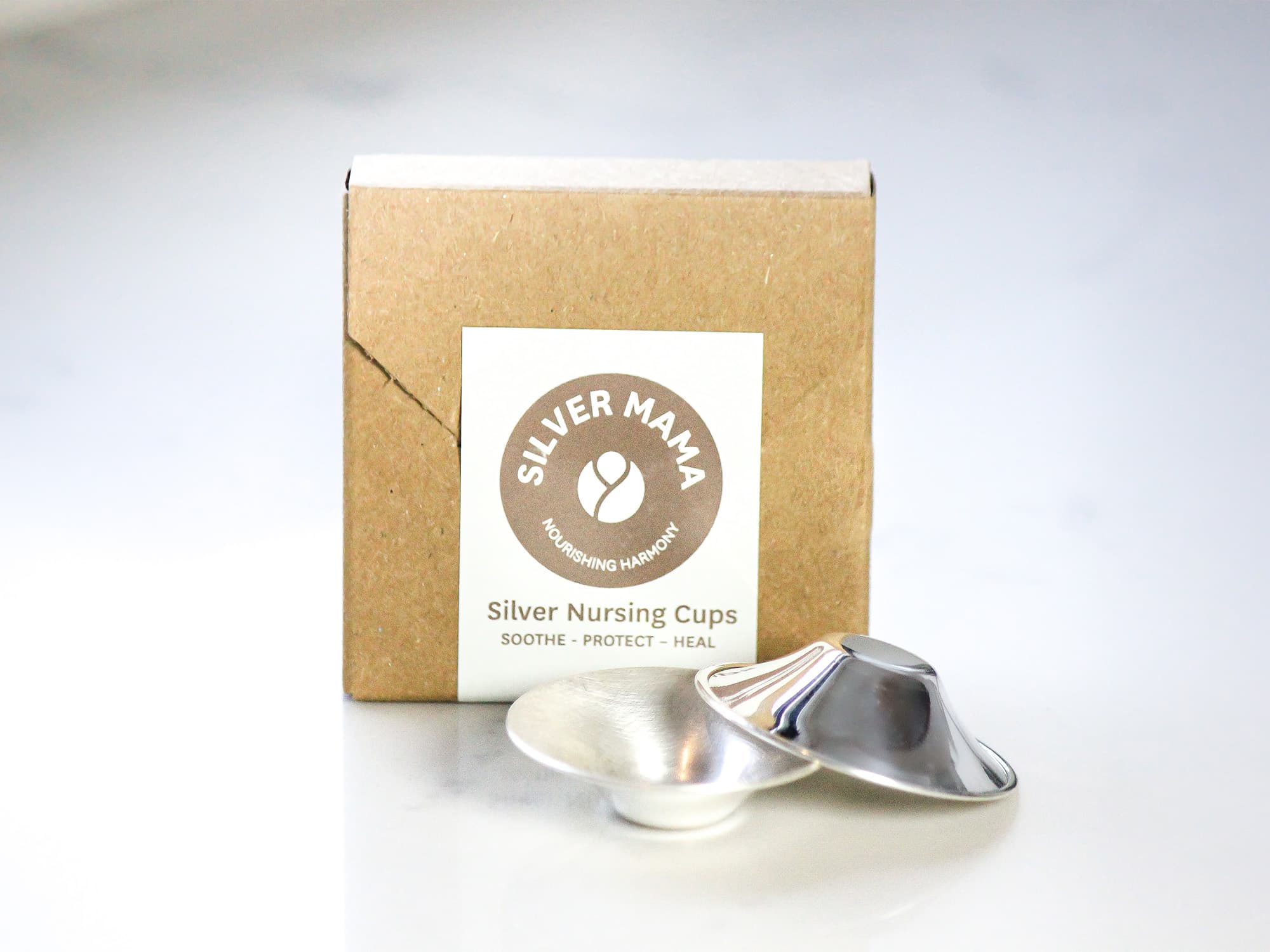 SILVER MAMA® Nipple Cups (999 Plated Silver)