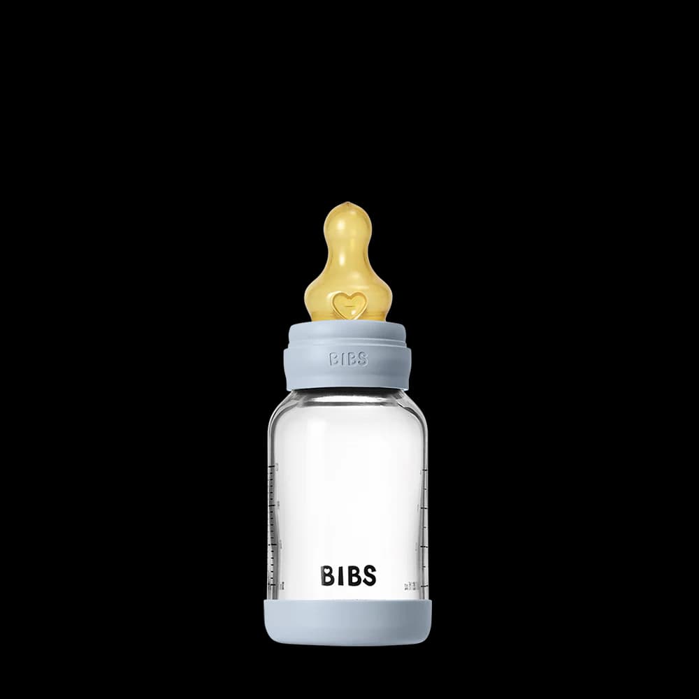 BIBS 120ml glass bottles (latex)